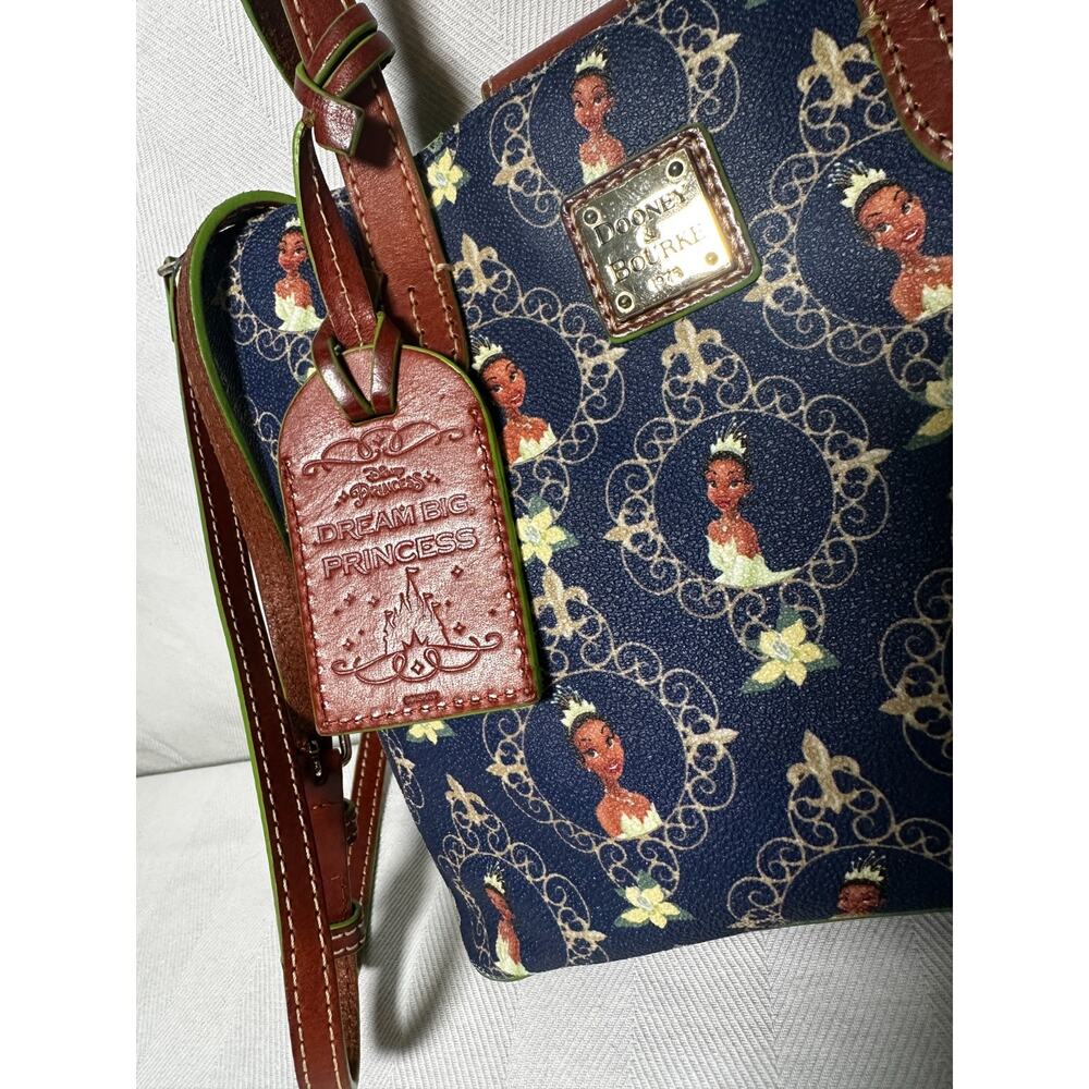 Disney Princess Tiana Tote Crossbody by Dooney & Bourke GUC - Picture 2 of 12